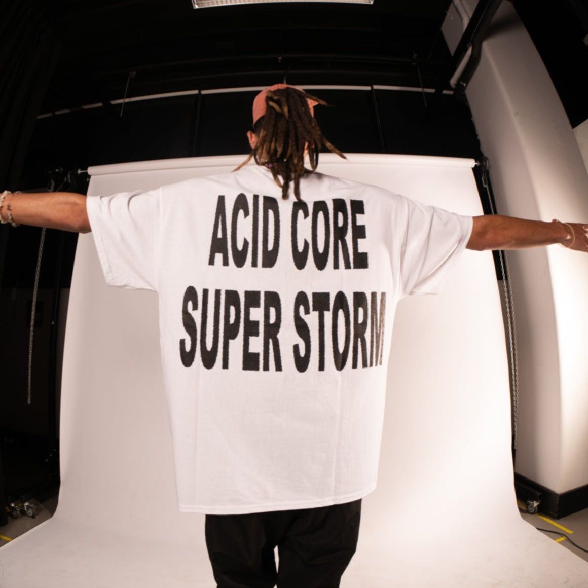 Acid Core Tee - White - STÜM Productions