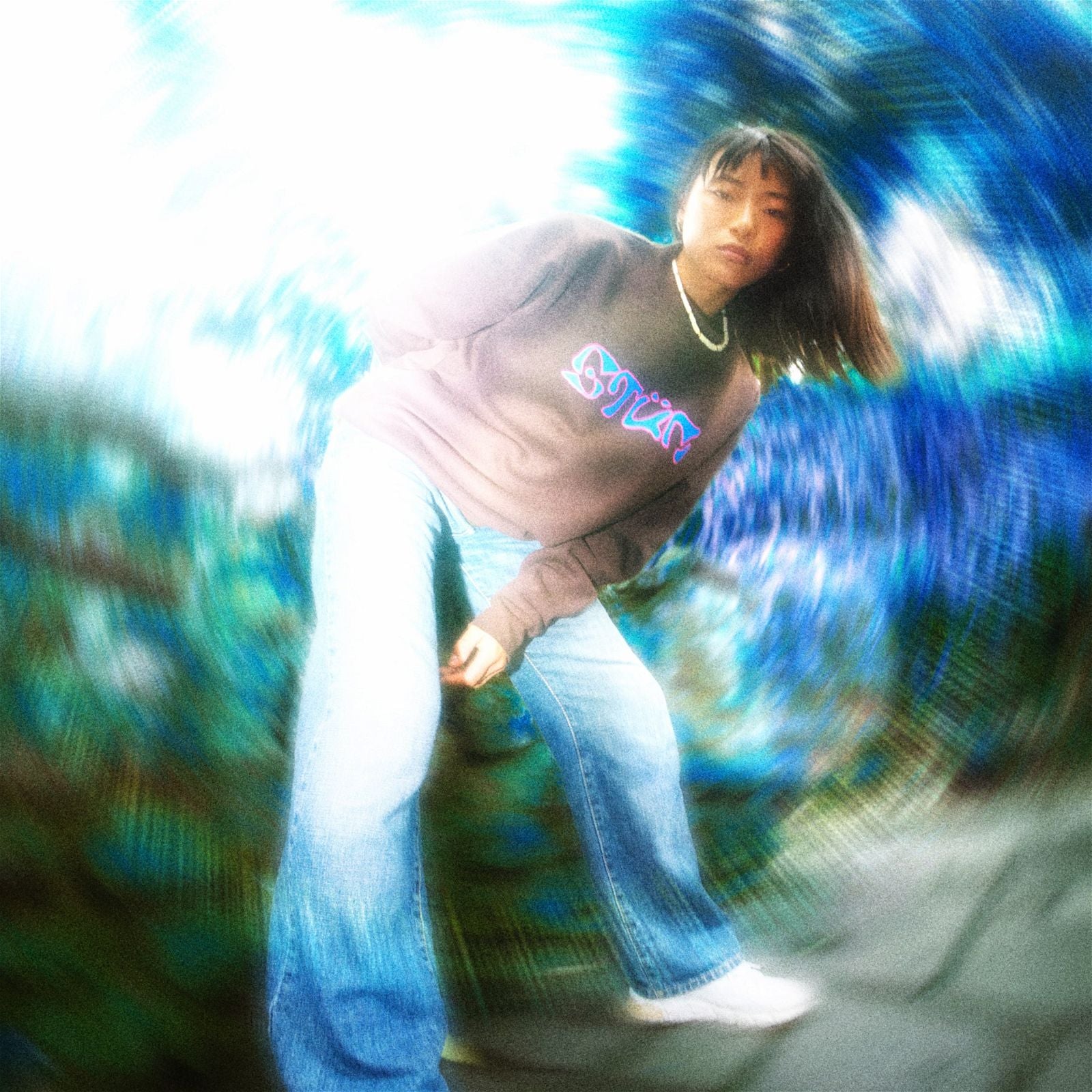 Angelic Crew Jumper - Chocolate - STÜM Productions