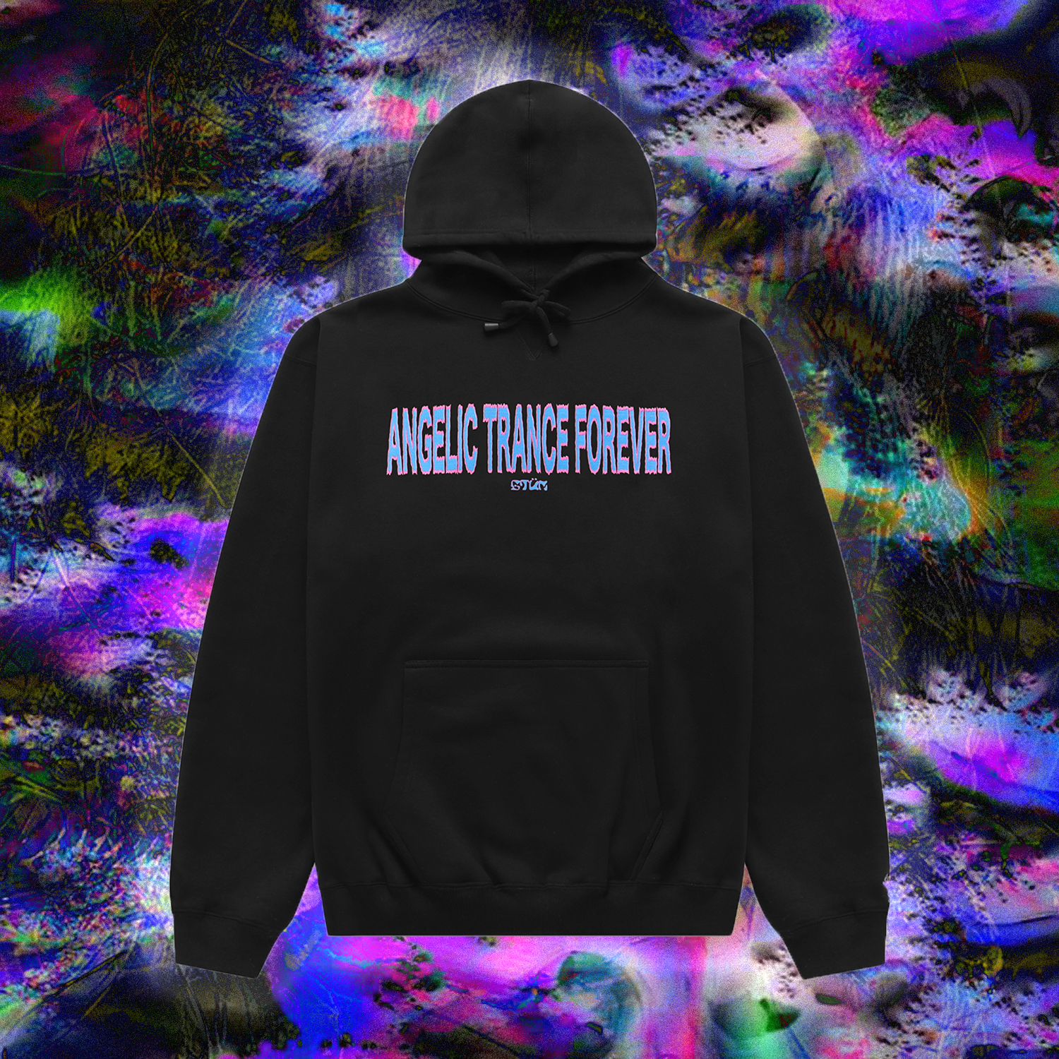 Angelic Trance Hoodie - Black - STÜM Productions