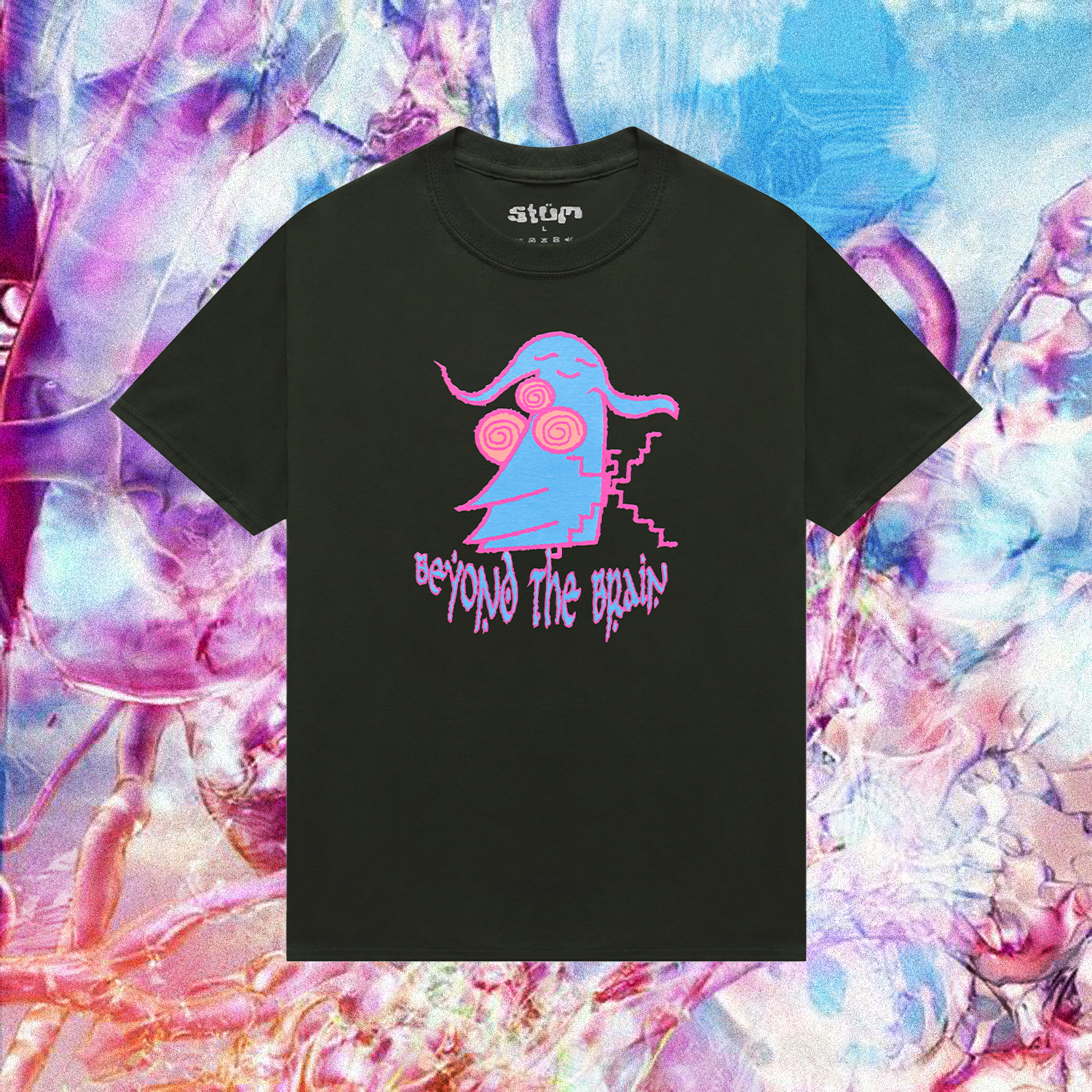 Beyond The Brain Tee - Forest Green - STÜM Productions