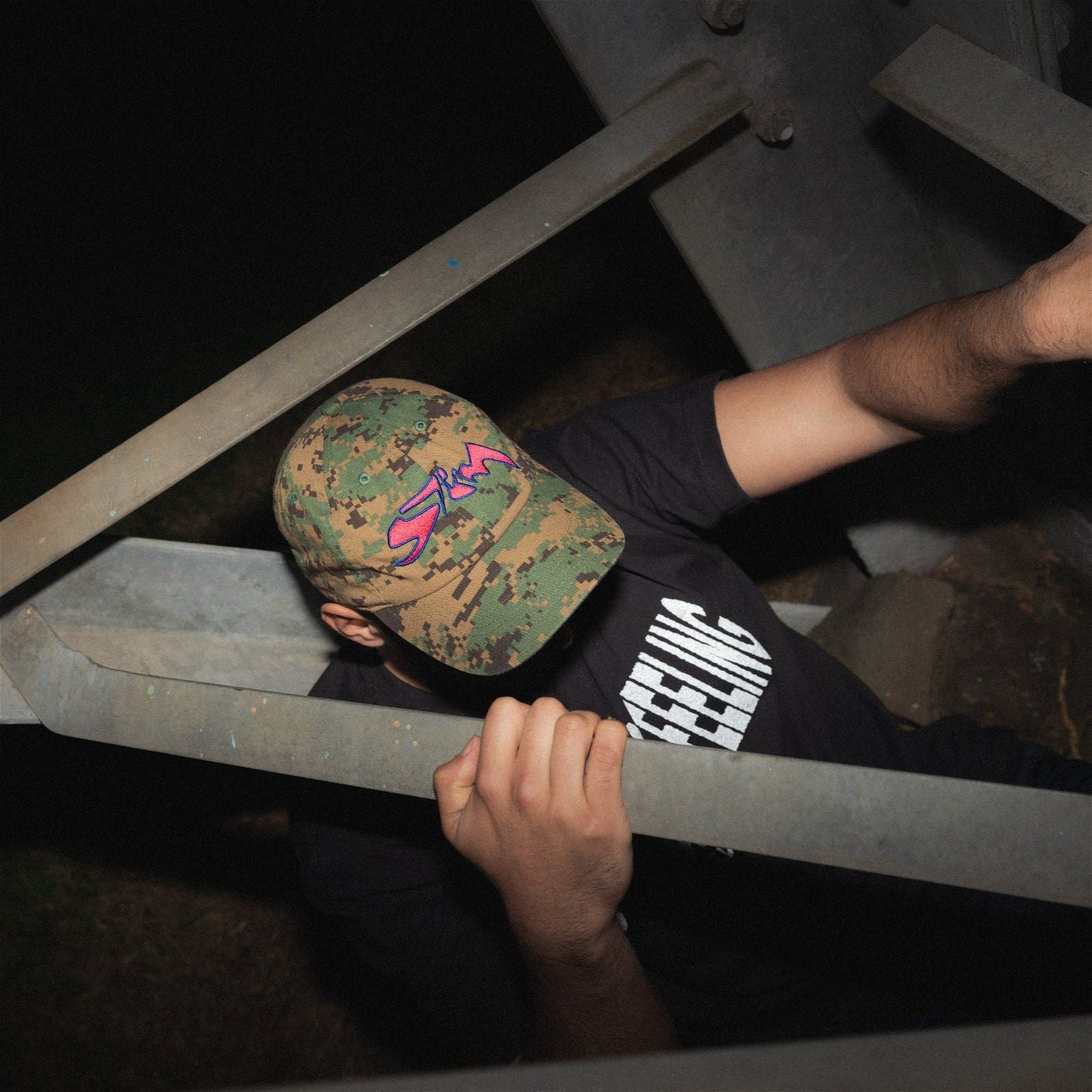Dancer Cap - Green Glitch - STÜM Productions