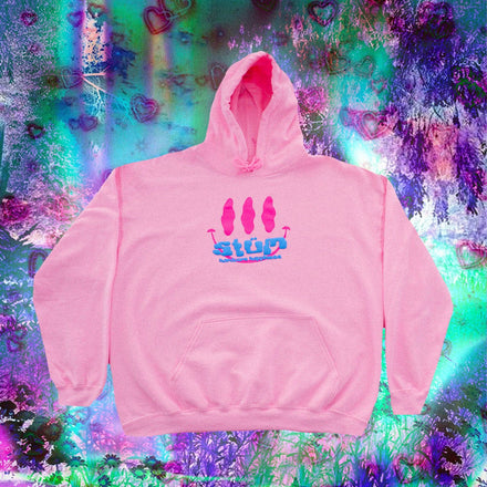 Dream Mega PUFF Hoodie - PINK - STÜM Productions