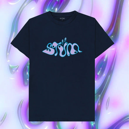 Ethereal Water Tee – Navy - STÜM Productions