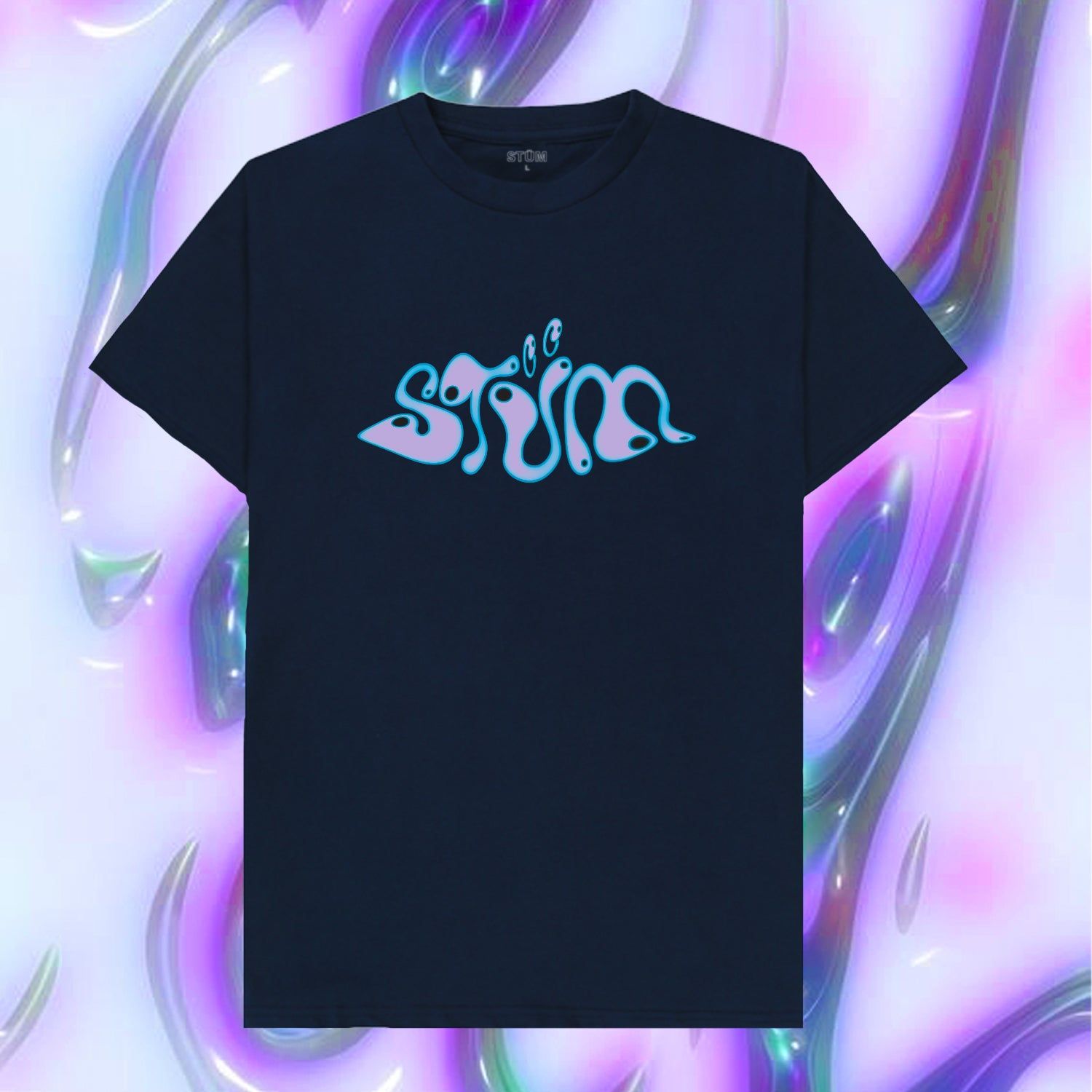 Ethereal Water Tee – Navy - STÜM Productions