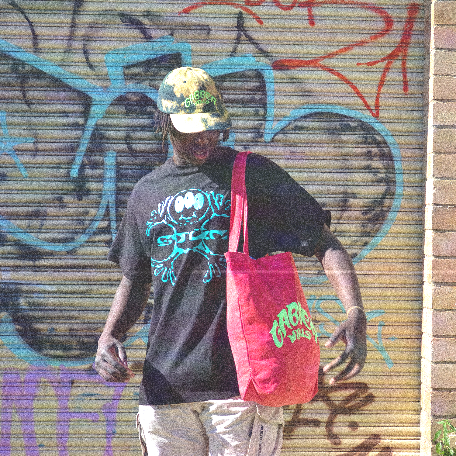 GABBER Tote Bag - Crimson - STÜM Productions