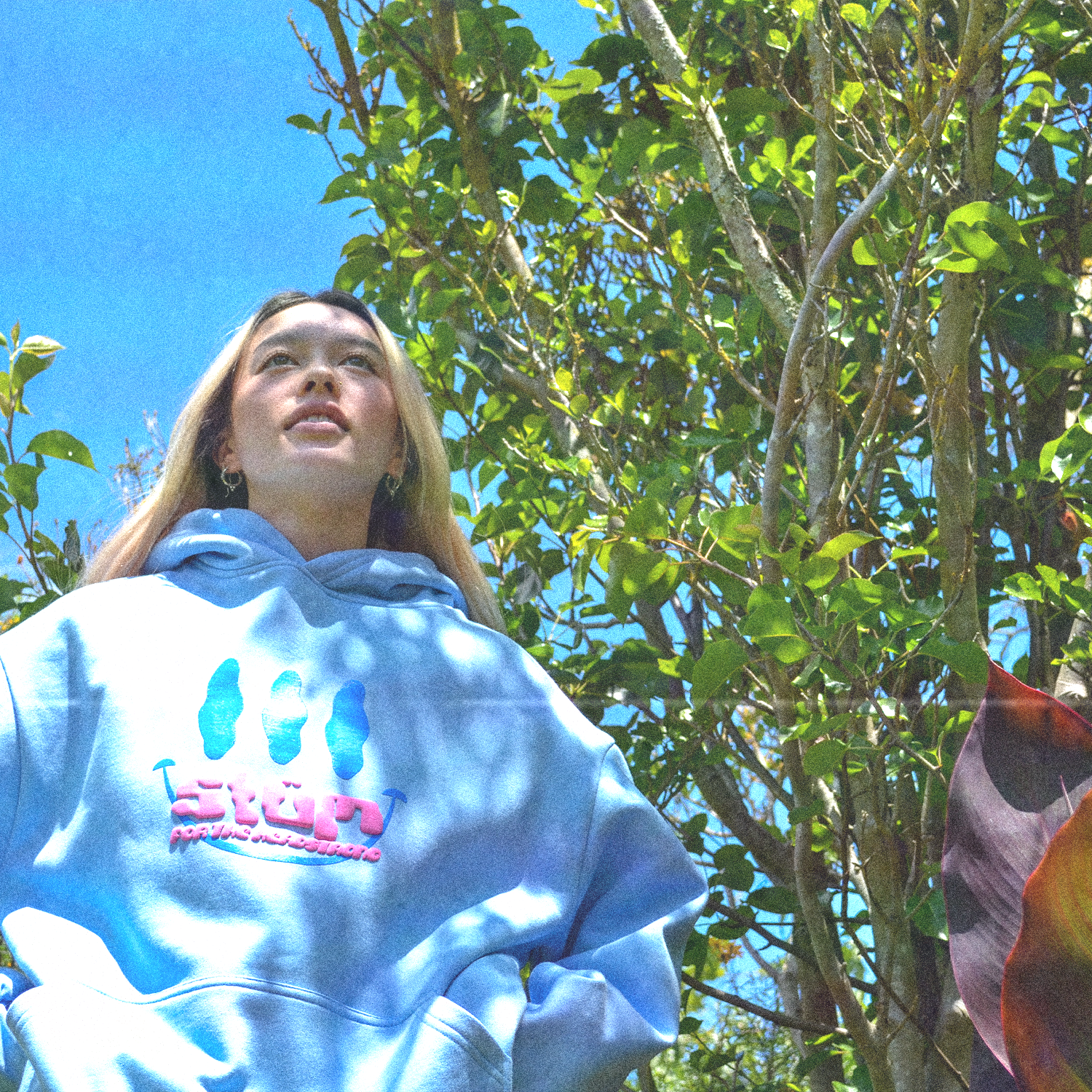 Head Strong Hoodie - Baby Blue - STÜM Productions