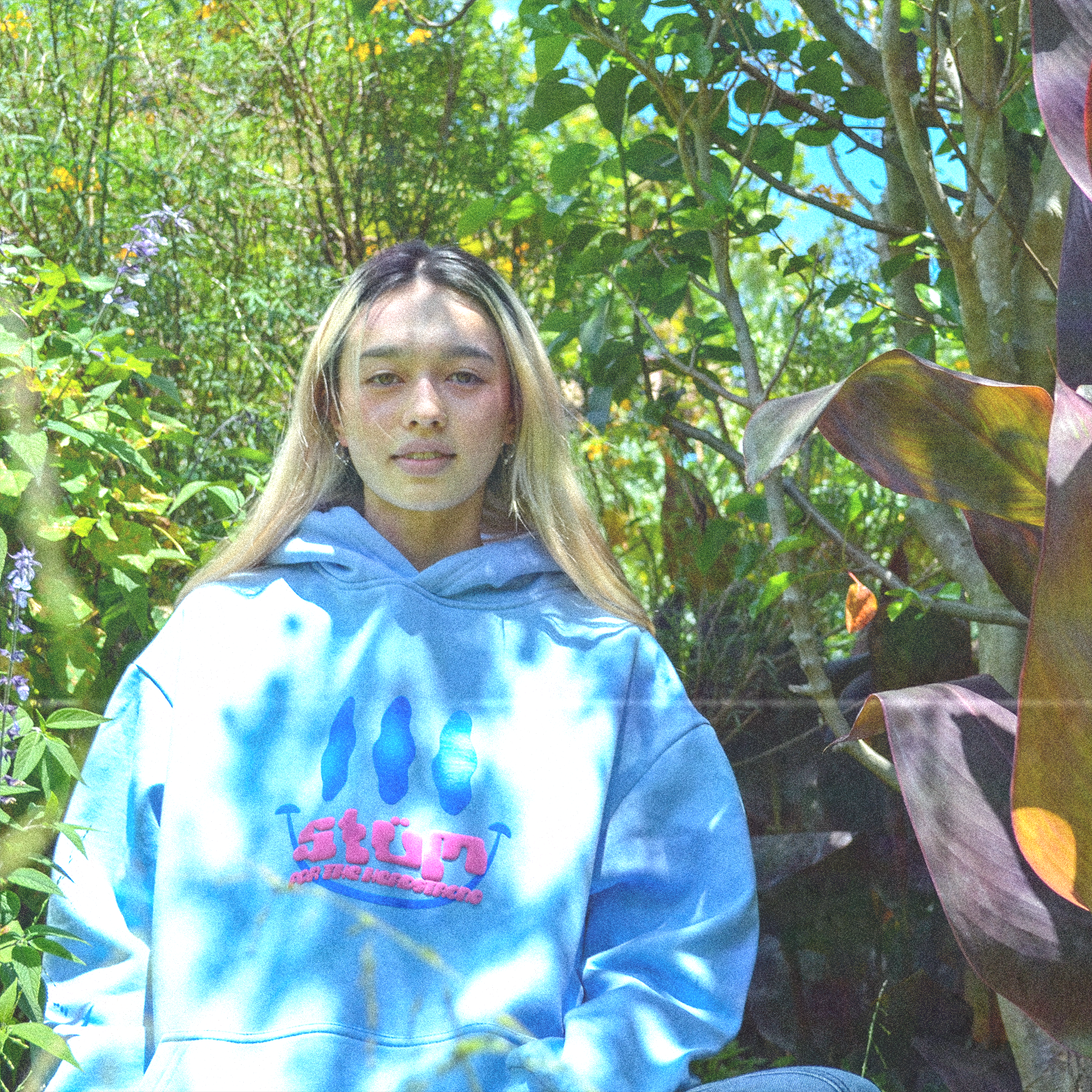 Head Strong Hoodie - Baby Blue - STÜM Productions