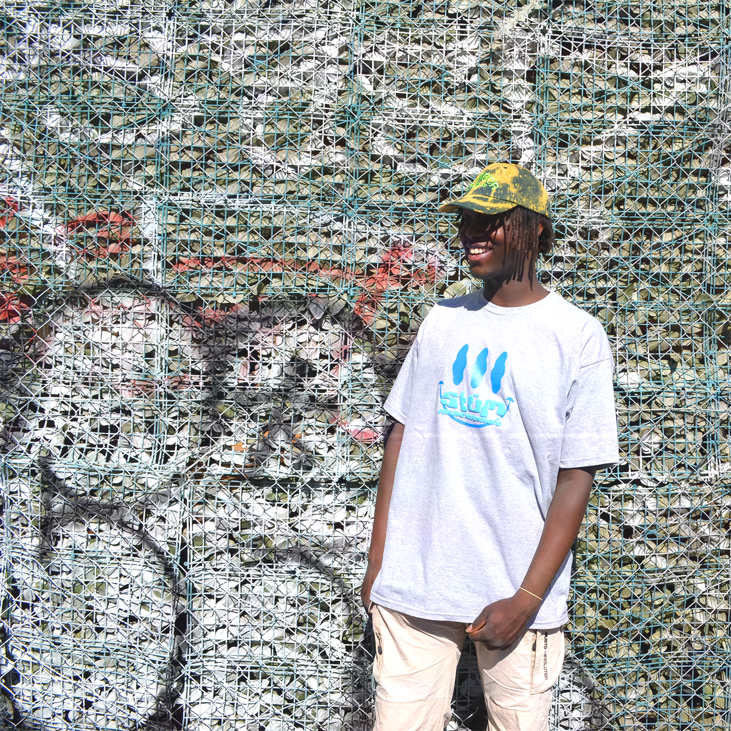 Headstrong Tee - Grey Marle - STÜM Productions