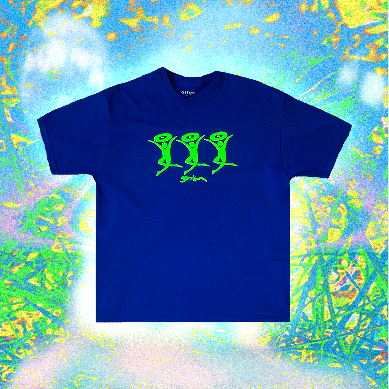 KEEP ON MOVIN! Tee - Royale Blue - STÜM Productions