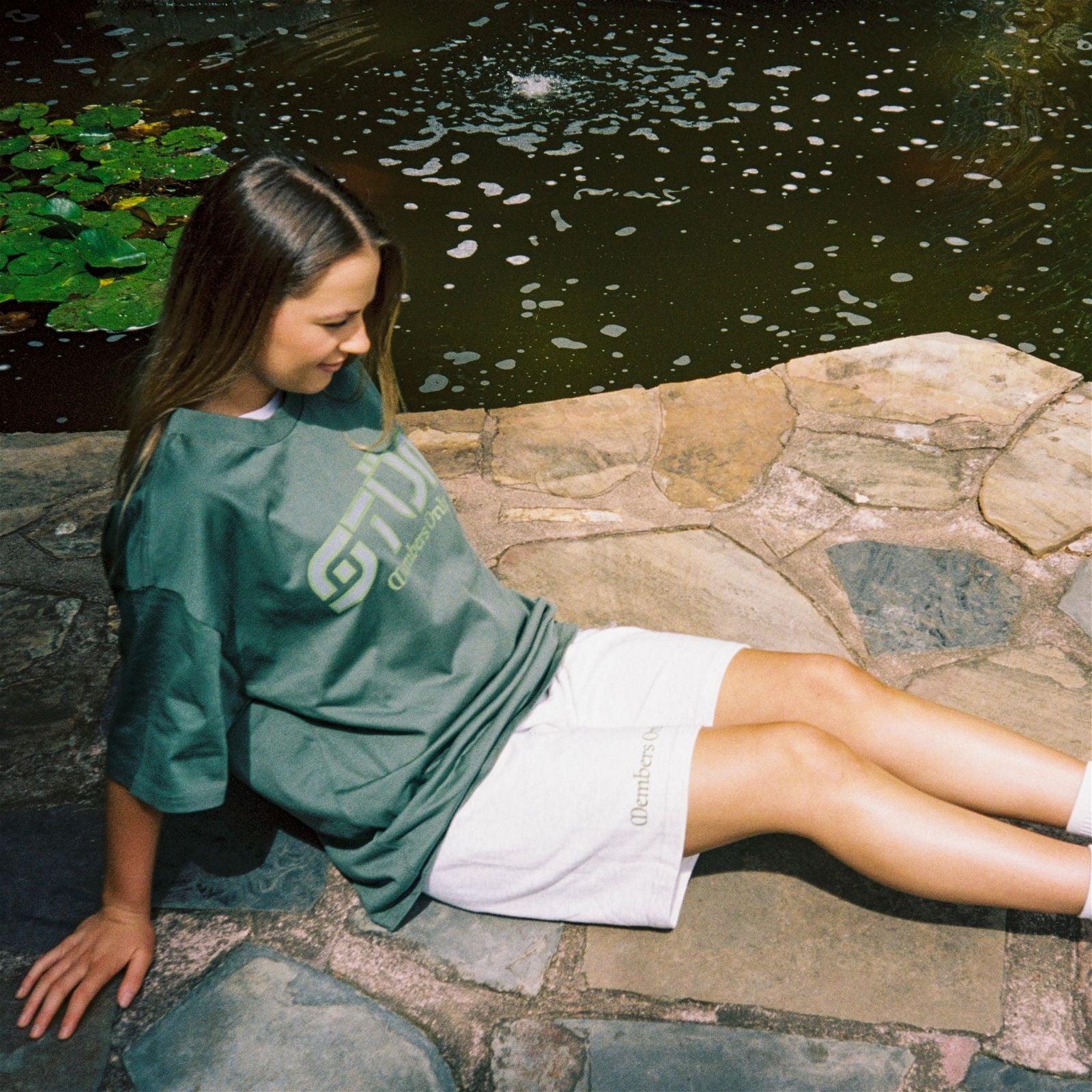 Members Only Tracksuit Short - Snow Marle - STÜM Productions