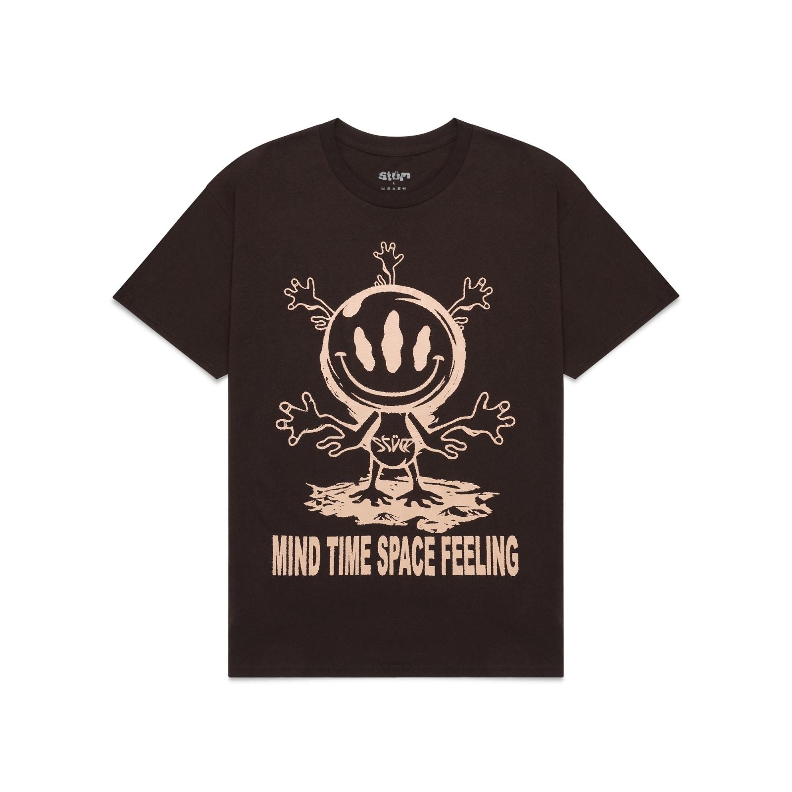 Mind Time Tee - Coffee - STÜM Productions