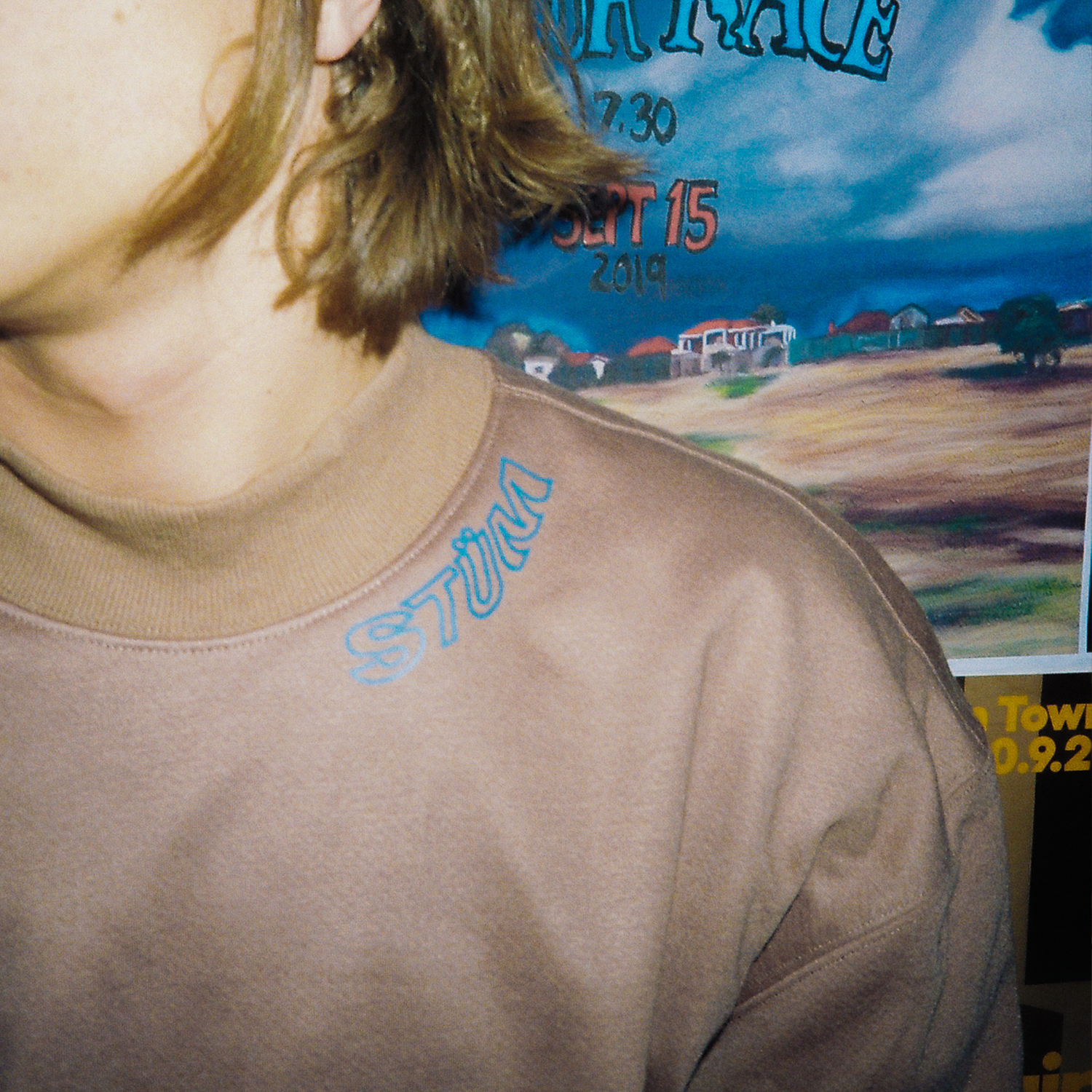 Mock Neck Jumper - Dark Beige - STÜM Productions