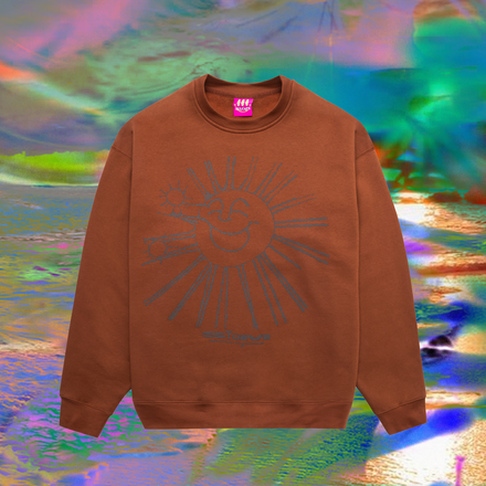 Paradise Crew Neck Jumper - Copper - STÜM Productions