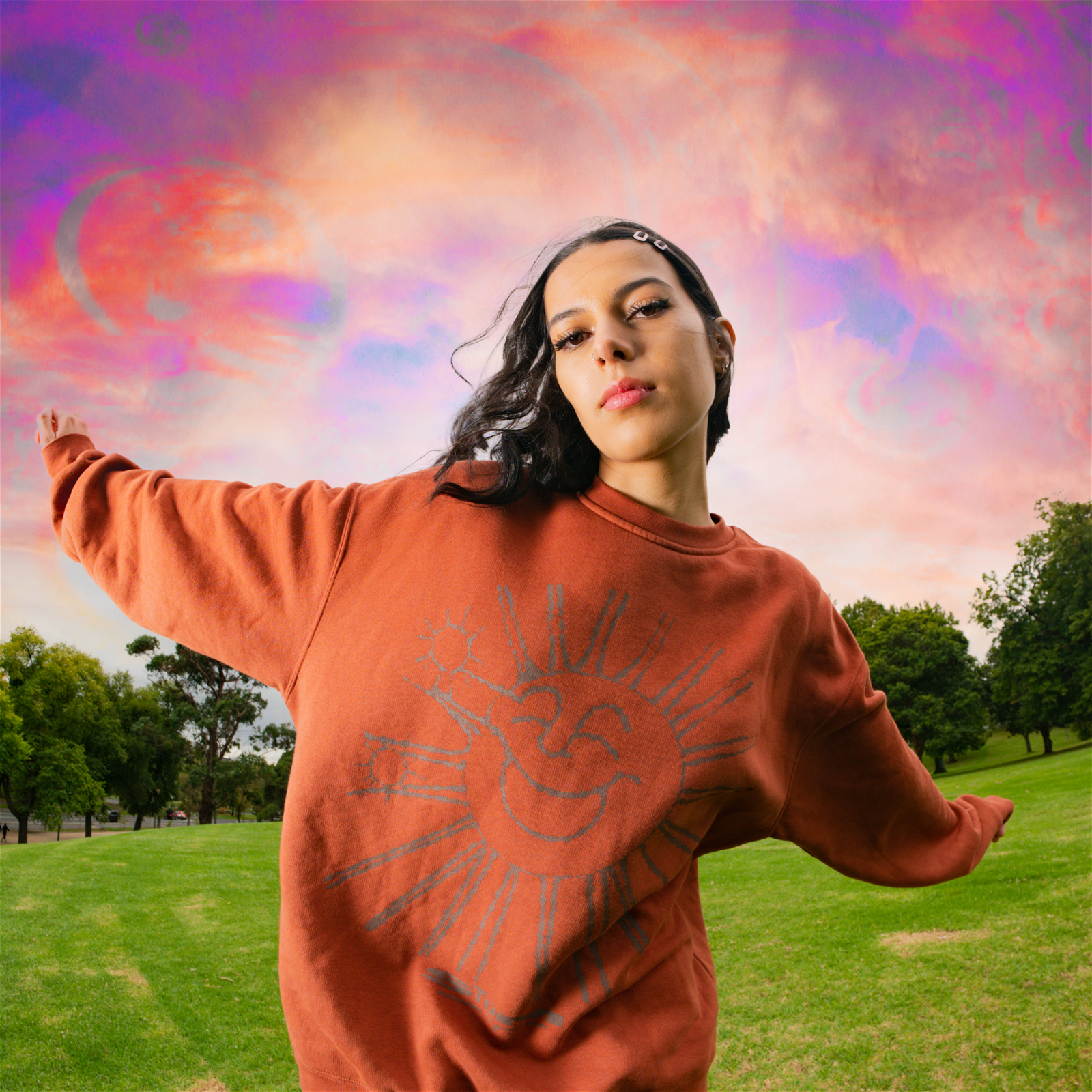 Paradise Crew Neck Jumper - Copper - STÜM Productions