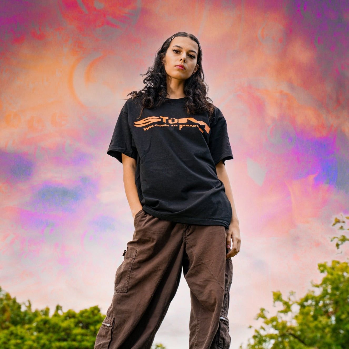 Paradise Tee - Black - STÜM Productions