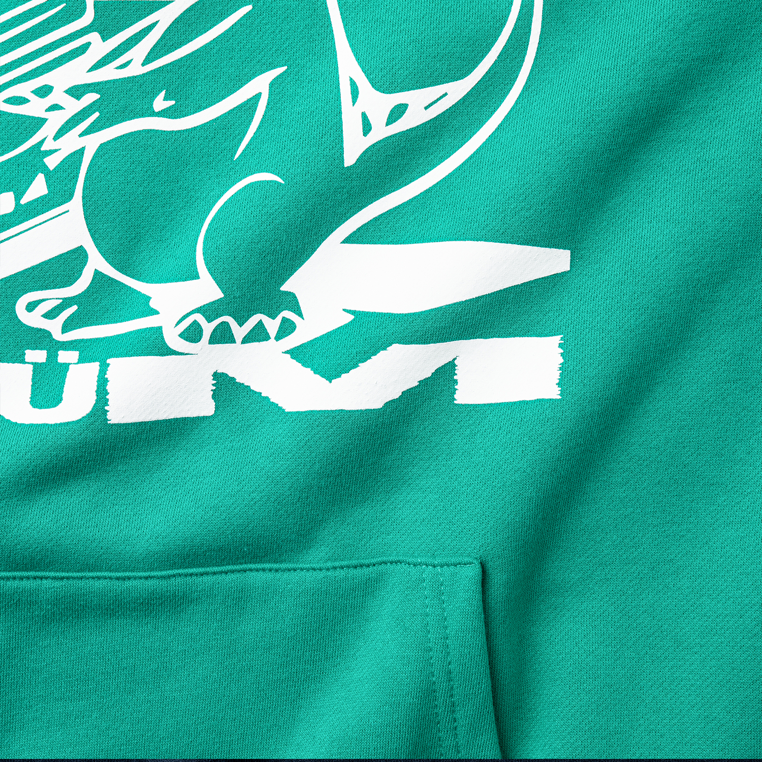 Premium Dino Hood - Emerald - STÜM Productions