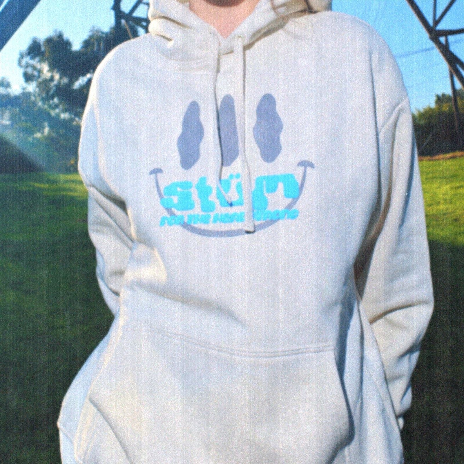 Premium Head Strong Hoodie - Bone - STÜM Productions