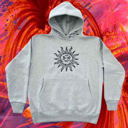 Shady Sun Premium Embroidered Hoodie - STÜM Productions