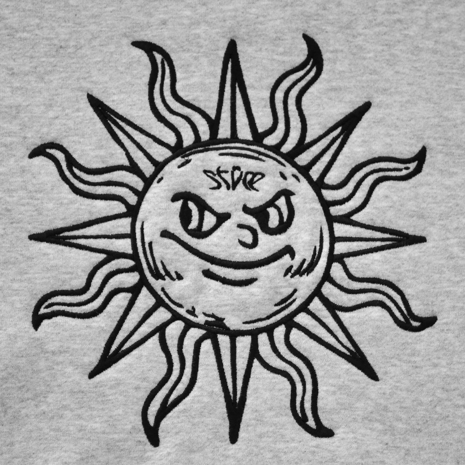 Shady Sun Premium Embroidered Hoodie - STÜM Productions