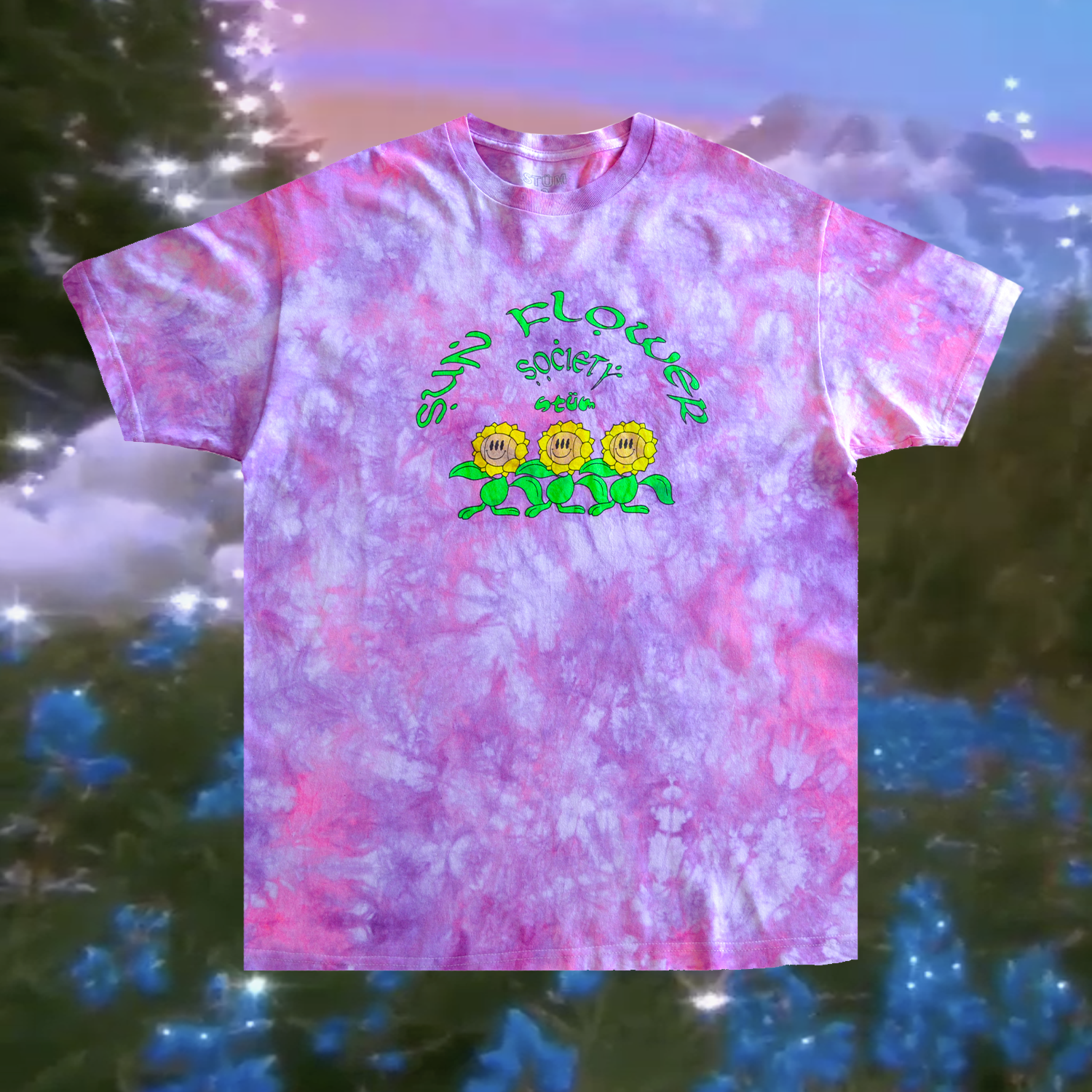 Sunflower Society Tee – Sunset - STÜM Productions