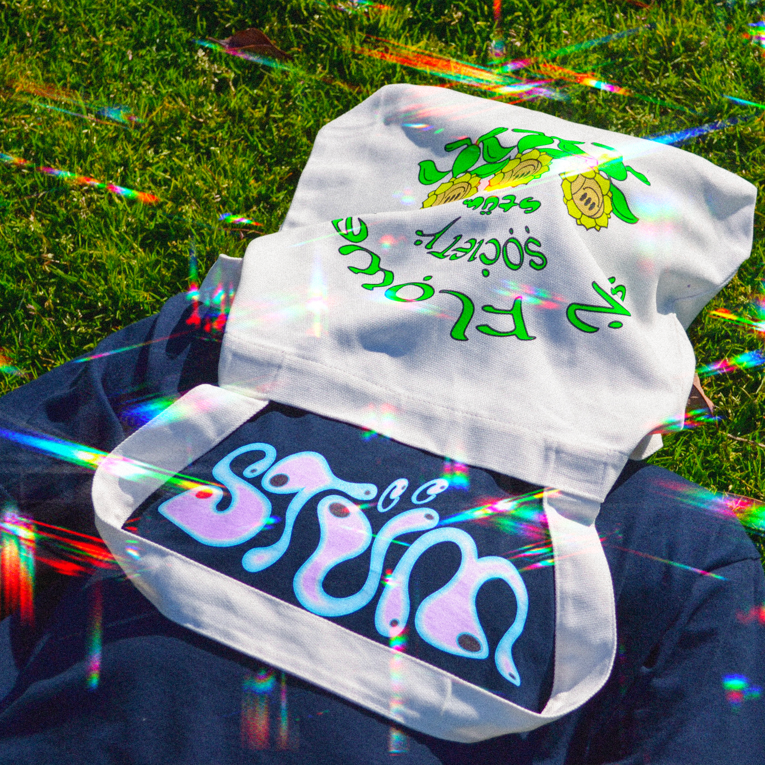 Sunflower Society Tote - Natural - STÜM Productions