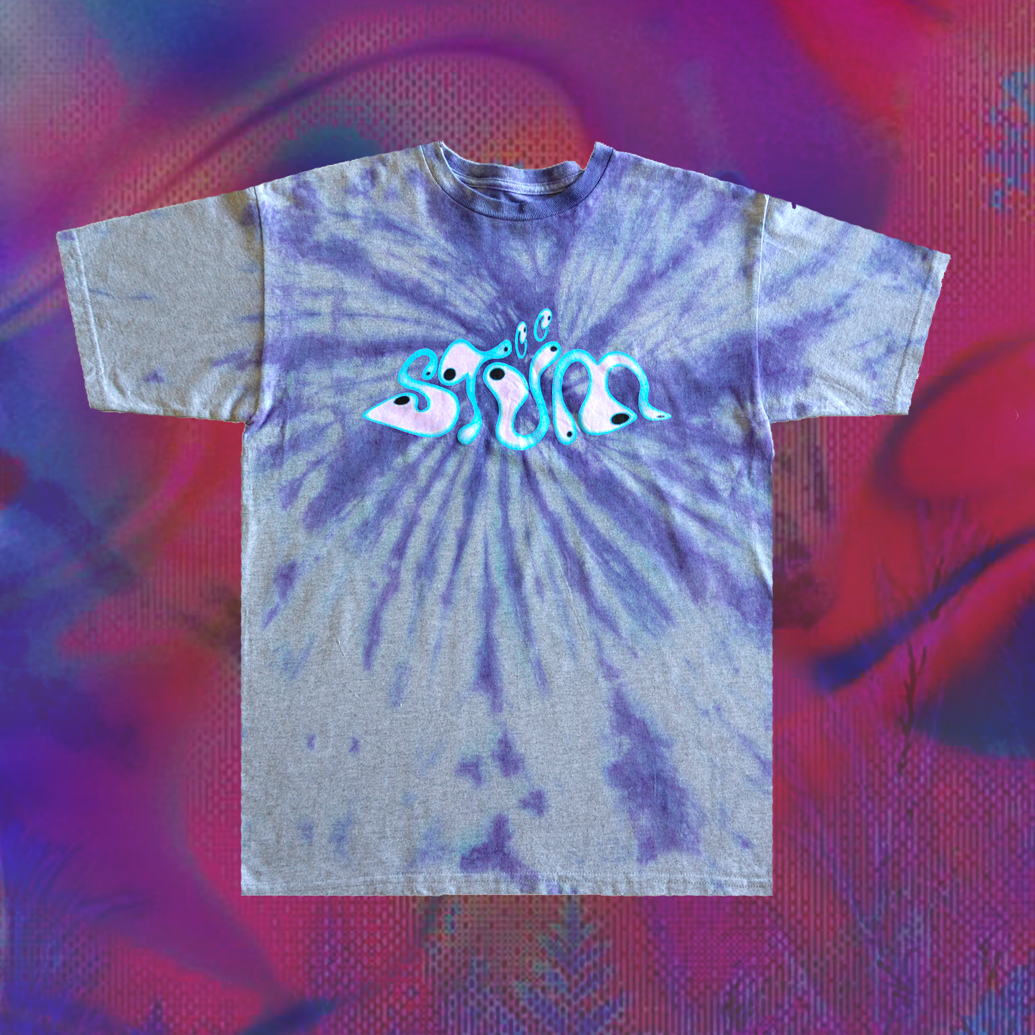 (1 Of 1) Ethereal Water Tee – Portal Grey - STÜM Productions