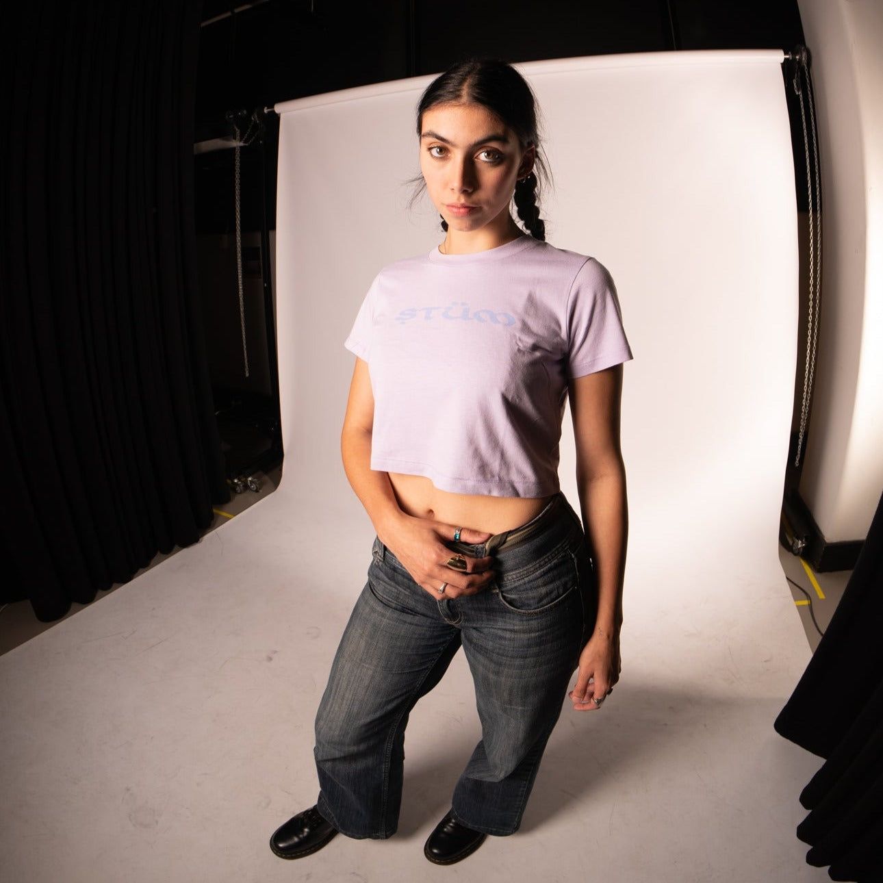 Beyond Baby Tee - Lilac - STÜM Productions