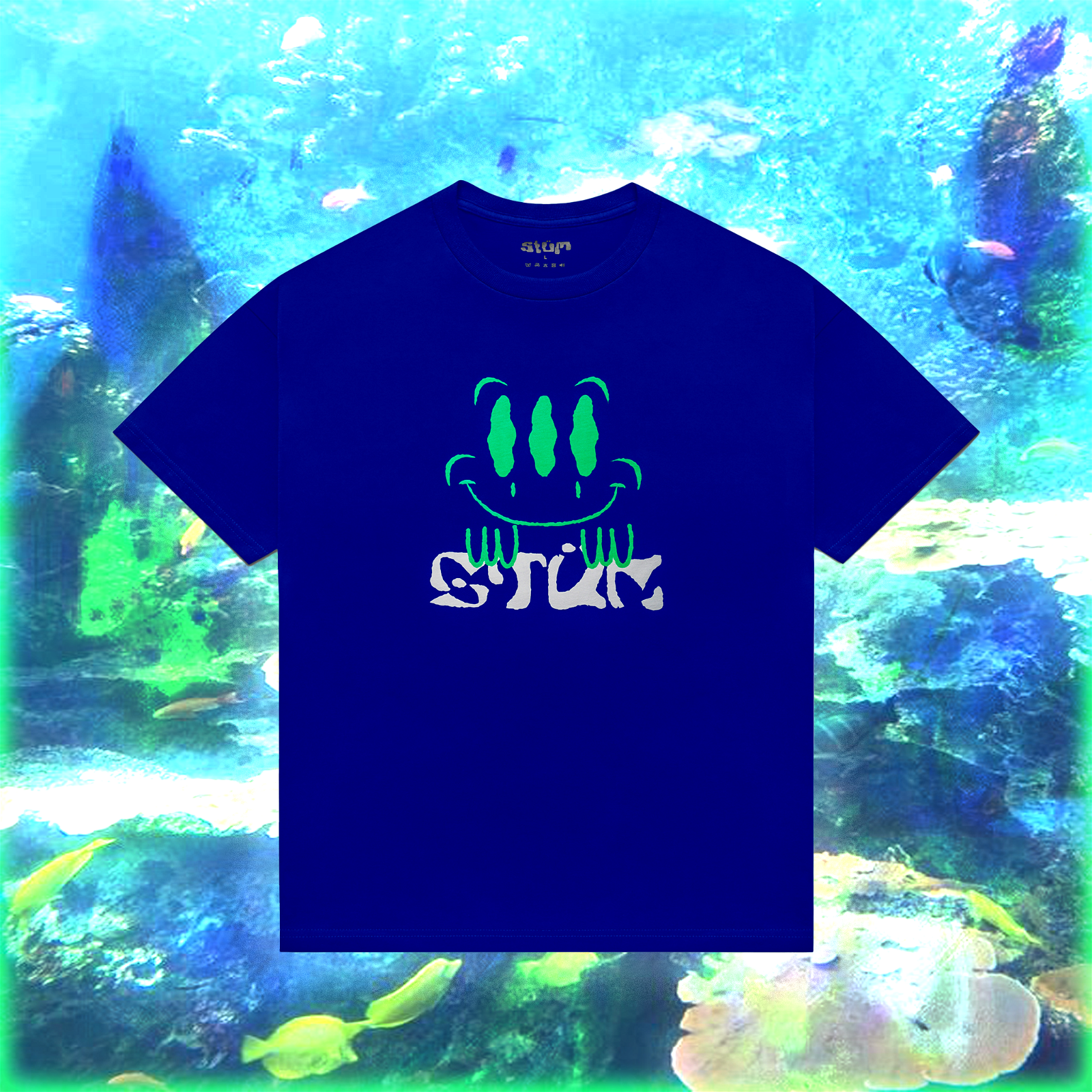 Froggo Tee - Royal Blue - STÜM Productions