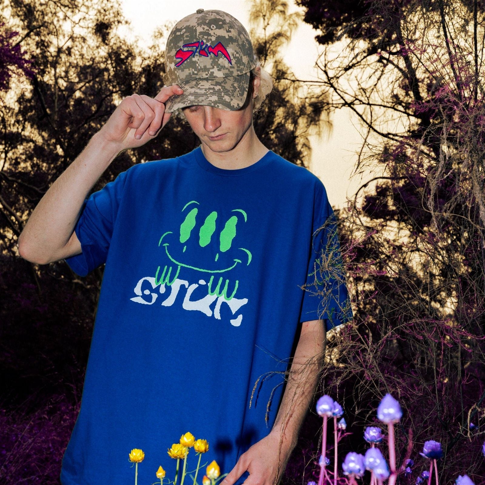 Froggo Tee - Royal Blue - STÜM Productions