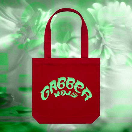 GABBER Tote Bag - Crimson - STÜM Productions