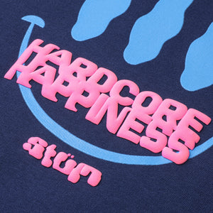 Hardcore Happiness Hood - Navy