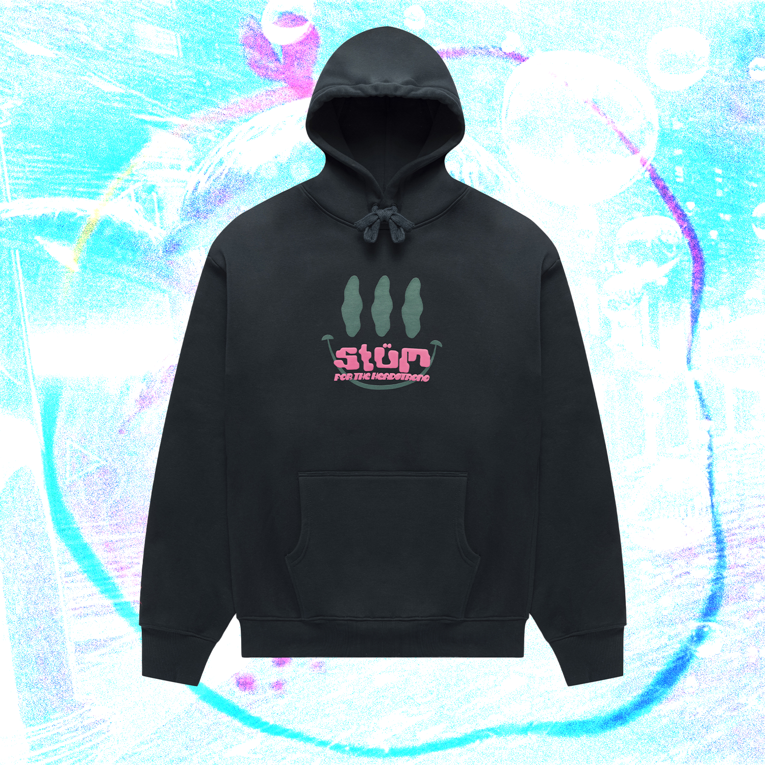 Premium Head Strong Hoodie - Forest - STÜM Productions