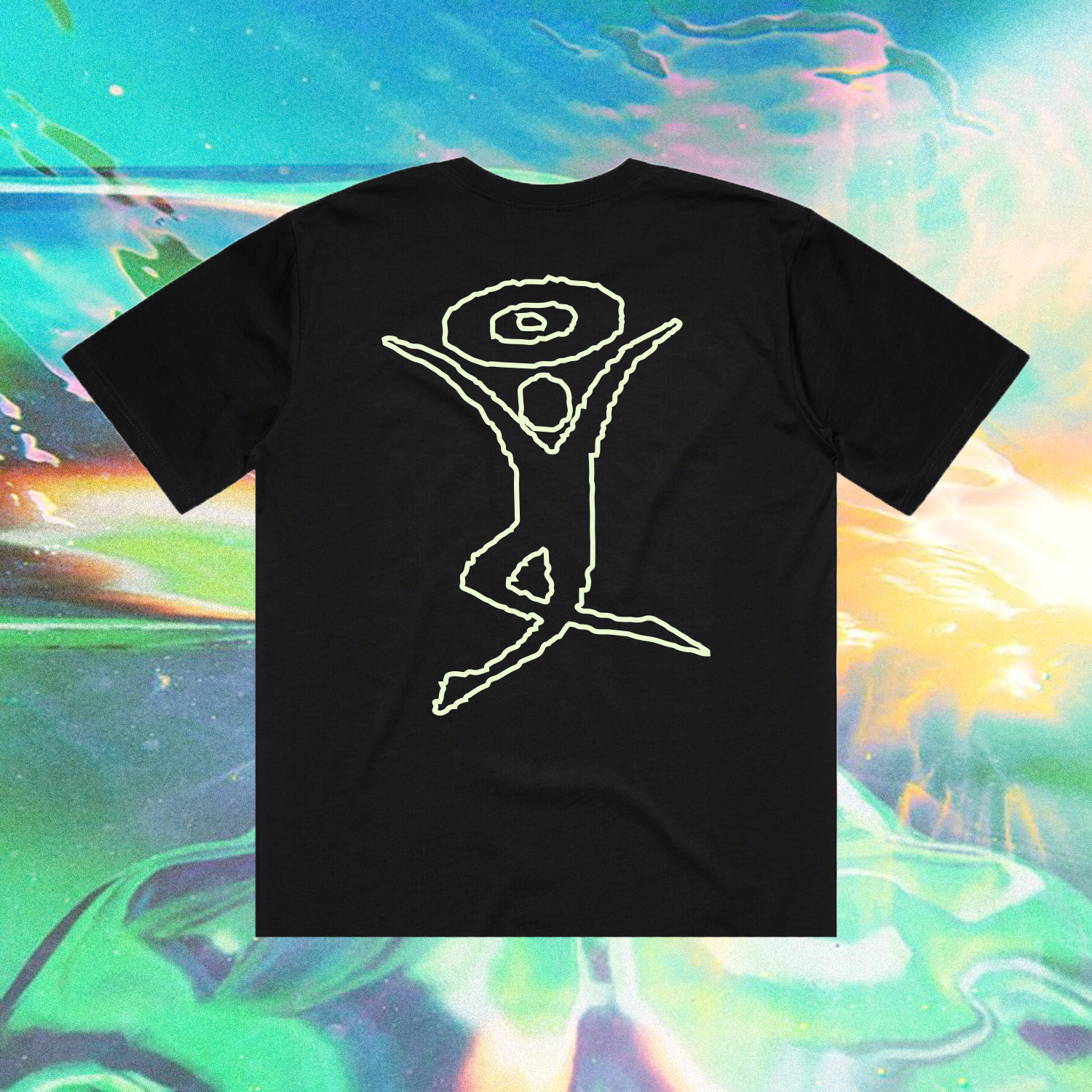 STÜMTRIX Glow Tee - Black - STÜM Productions