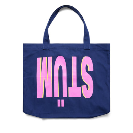 Flip Logo Tote - Navy