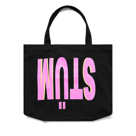 Flip Logo Tote - Black