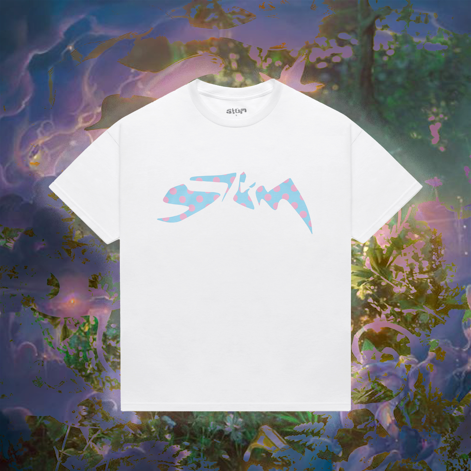 Spot Tee - White - STÜM Productions