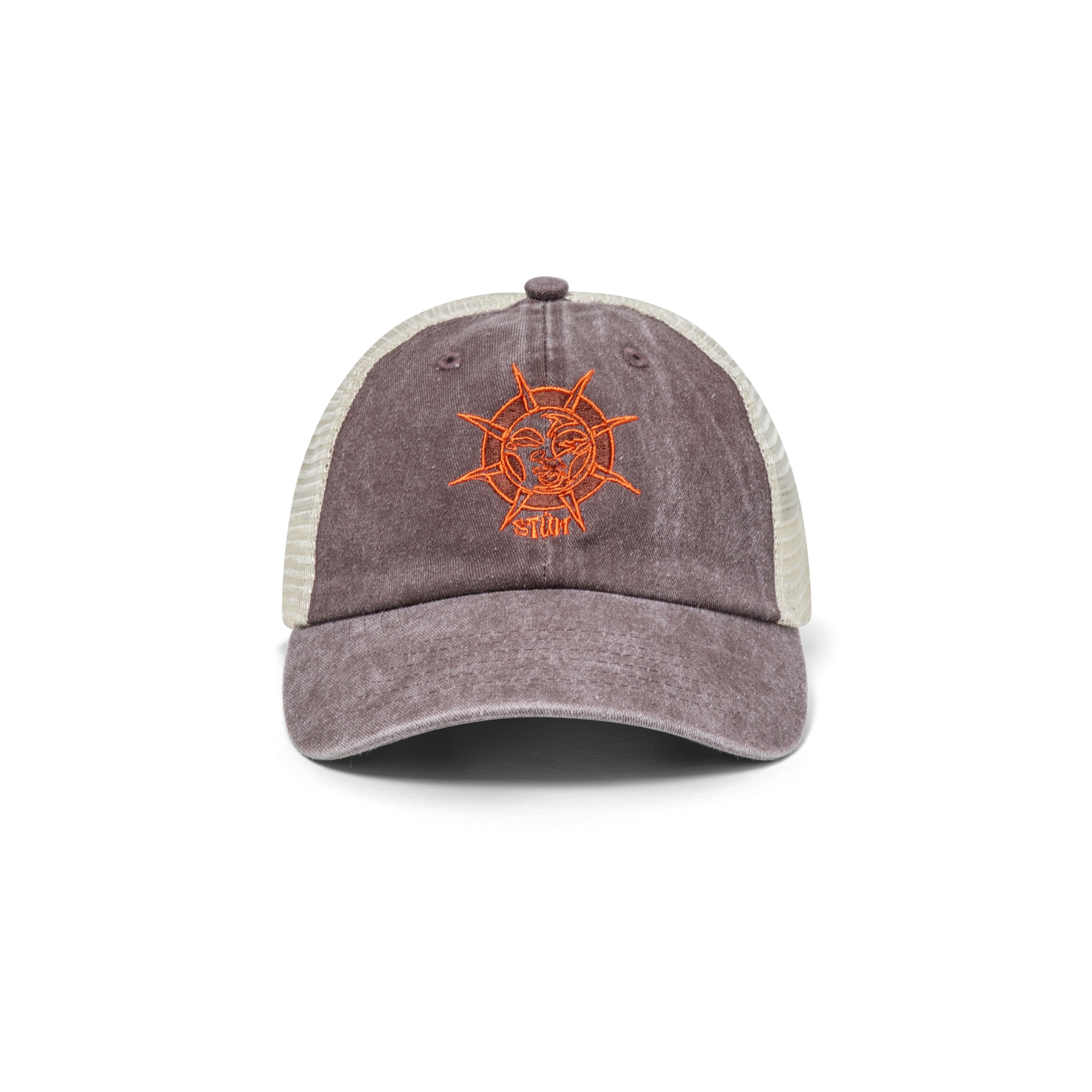 Striking Sun  Trucker Cap - Brown