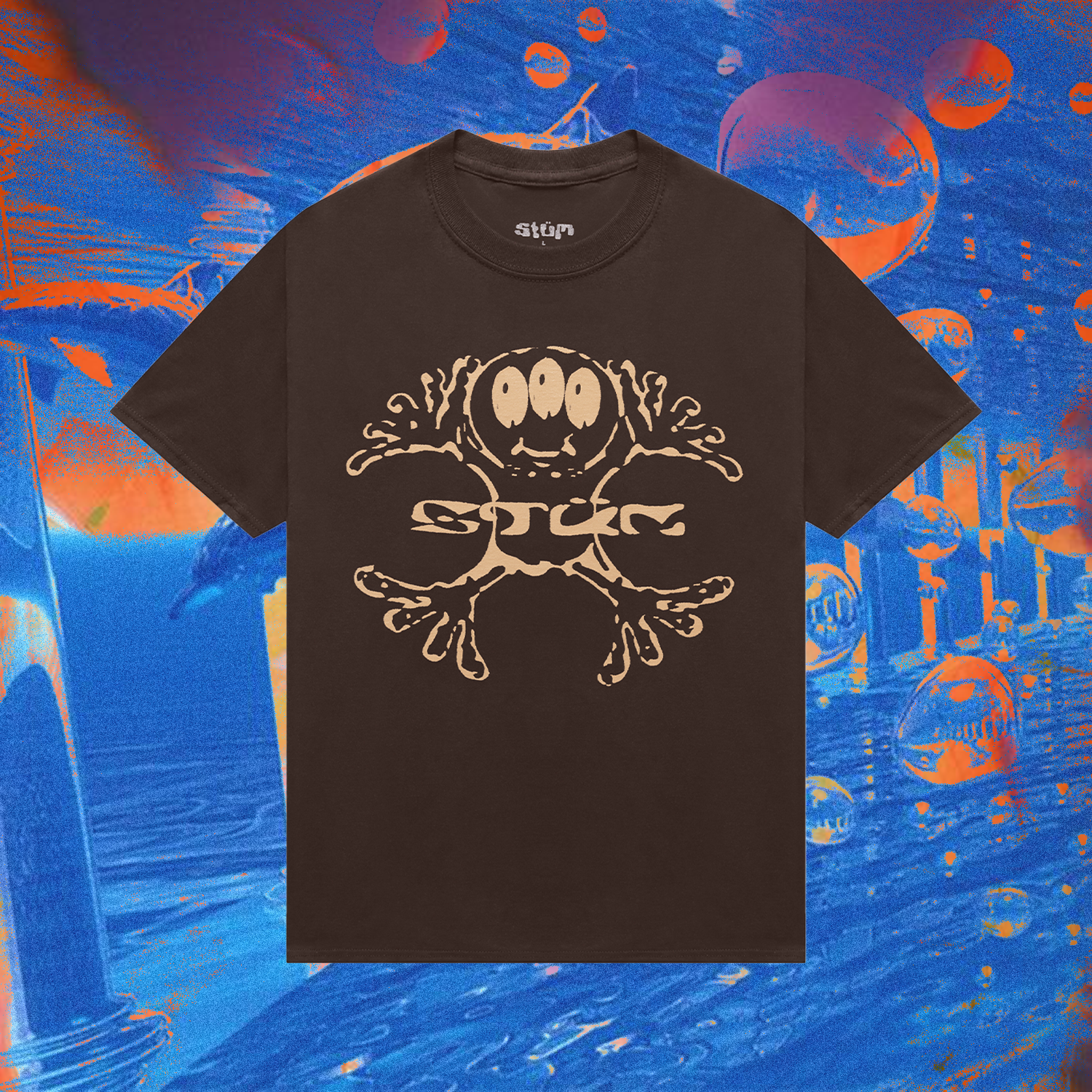 Venusian Tee - Coffee - STÜM Productions